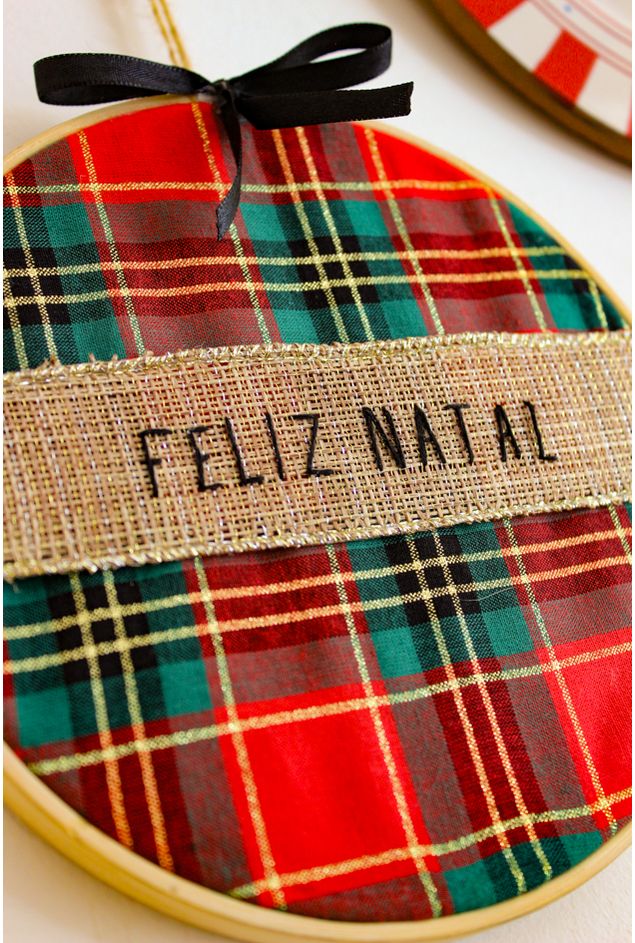 Bastidor Bordado Feliz Natal Mimo Galeria